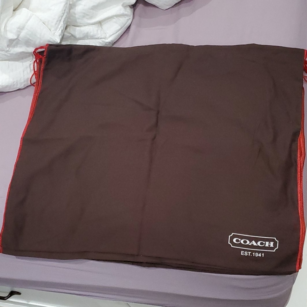 Coach Duster in Original Chocolate Brown